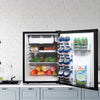 Panana 46/70 L Mini Fridge Black Counter Top Small Refrigerator Drinks Cooler