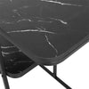 C-Shaped Sofa Side Table Coffee Laptop End Table Living Room Tea Desk with Shelf