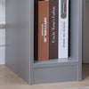 Slim Tall Bedside Table Cabinet with Drawer & Storage Space for Bedroom