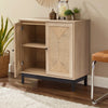 Sideboard Storage Buffet Cabinet with 2 Doors Shelf Dining Room Wooden Cupboard