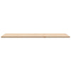 Table 100x50x1.7 Rectangular Solid Wood Pine B5K7