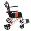 Ultra Lightweight Stylish Padded Folding Wheelchair Transport Chair For Disabled