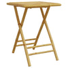 3 Piece Bistro Set Bamboo T7D1