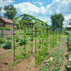 88 Inch Tall Garden Arch Trellis for Climbing Plants Sturdy Iron Rose Vegetable