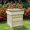 Solid Wood Bee Hive Bee Keeping National UK Beehive Beekeeping Insect Box Hotel