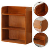 Vintage Wooden Small Cabinet Storage Box Desktop Organizer Unit Display Shelving