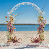 Metal Wedding Garden Arch Backdrop Stand Flower Plant Climbing Trellis