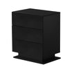 Multi-type Modern High Gloss Bedside Table Storage Drawer Nightstand Cabinet LED