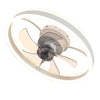 LED Ceiling Fan Light Dimmable Living Room Chandelier Lamp With Remote Control