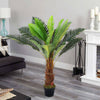 Large Artificial Palm Tree Realistic Fake Tropical Plant Indoor Home Office 90cm