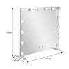 New Desktop 60cm Hollywood Light Up Mirror Vanity Make Up Mirror w/14 LED Bulbs