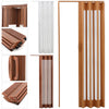 Internal Bi Folding Concertina Accordion Door PVC Sliding Divider Doors Bathroom