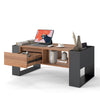 Modern Coffee Table with Drawer Storage Shelf Wooden Table Living Room Furniture