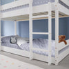 Triple Bunk Beds Kids Children High Sleeper Pine 3FT Single Wooden Bed Frame