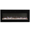 40 INCH BLACK RECESS INSERT FIRE WALL MOUNTED ELECTRIC FIREPLACE GLASS 1020 x550