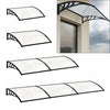 Door Canopy Awning Shelter Front Back Porch Outdoor Shade Patio Roof Rain Covers