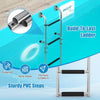 Folding 3 Step Boat Ladder Anti Slip Stainless Steel Swimming Pool Ladder