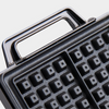 1600W 2 Slice Electric Waffle Maker Non-Stick Belgian Waffle Machine Adjustable