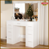 Large Dressing Table With LED Mirror Drawers Vanity Set Bedroom Makeup Table