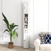 Tall Bathroom Cabinet Freestanding Storage Cabinet Organizer W/ Adjustable Shelf