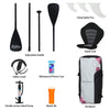 Pink 11FT SUP Paddle Board Inflatable Sports Surfboard Kayak Seat Complete Kit
