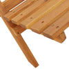 Folding Garden Chairs 8 pcs Anthracite Fabric and Solid Wood G3V9