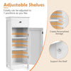 Bathroom Floor Cabinet Single Door Floor Cabinet Freestanding Storage Cabinet