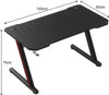 Gaming Desk 120 x 60 cm PC Computer Desk Z Shaped Computer Table PC Gaming Table