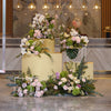 Geometric Metal Frame Flower Stand Pedestal Rack Wedding Centerpiece Stage Deco