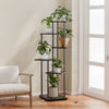 6Tier Metal Plant Display Stand Home Indoor Outdoor Garden Flower Pot Shelf Rack