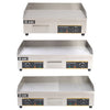 Commercial Electric Large Griddle Flat/Grooved Top BBQ Grill Hot Plate Kitchen