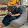 Snug Lounge Chair Beanbag - Pre-Filled Large Adults Bean Bag Chair Furniture