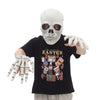 Men's Halloween Scream Horror Ghost Face Mask Hooded Costume Cosplay Fancy Dress