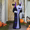 Outdoor Yard Halloween Inflatable Mold Decoration With Lights Scary Ghost Skull