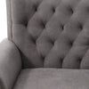 Velvet Lounge Armchair Fireside High Wing Back Accent Sofa Chair Cushioned Seat