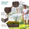 Garden Flower Raised Bed Above Ground Planter Flower Plant Pot Adjustable Shape