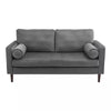 2-3 Seater Small Sofa Couch Velvet Armchair Loveseat Settee Living Room Office