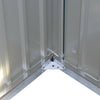 Lockable Metal Garden Wheelie Bin Storage Cabinet Bicycle Bike Shed Storage Tool