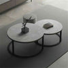 Nested Marble Coffee Table Side Table Set Coffee Tea Wine Table Display Stand