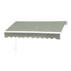 Retractable Outdoor Sun Shade Garden Patio Manual Awning Canopy Shelter 5 Sizes
