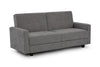 Brand New Grey 3 Seater Sofa Bed with Sleeping Area and Under Seat Storage