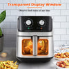 6.5L Air Fryer Power Oven Oil Free Frying Chips Knob Kitchen Cooker 1700W