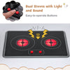 Kids Corner Kitchen Playset Toddlers Wooden Cooking Toy With Lights & Sounds