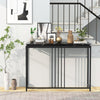 Hallway Console Table 120cm Modern Narrow Entryway Table Sofa Table