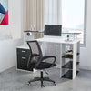 Computer Desk PC Table L-shaped Corner w/Shelves/Drawers Workstation Home Office