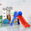 Folding First Climber Slide Set Kids Child Outdoor Indoor Play Basketball Hoop