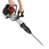 2 Stroke Gas Powered T Post Driver Fence Pile Driver Jack Hammer w/Chisel 32.7cc