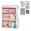 Wooden Doll House and Play Kitchen Double Sided Dollhouse Barbie