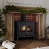 Cast Iron Woodburning Multifuel Stove Fireplace Heat Warm Indoor 10KW