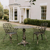 Two Seater Outdoor Bistro Set - Cast Aluminium Garden Furniture